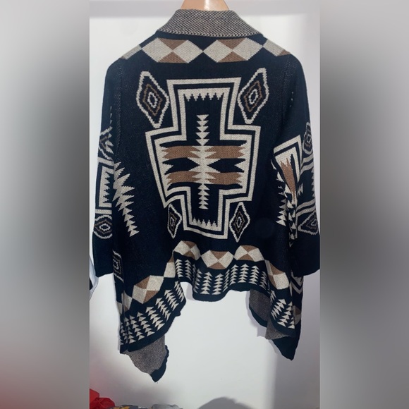 Blue Patterned Cardigan - Picture 4 of 4